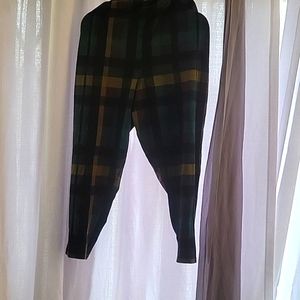 Torrid plaid leggings